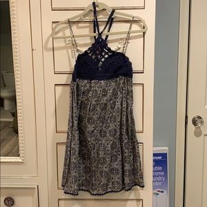 NWT Alythea Crochet Top Mini Dress